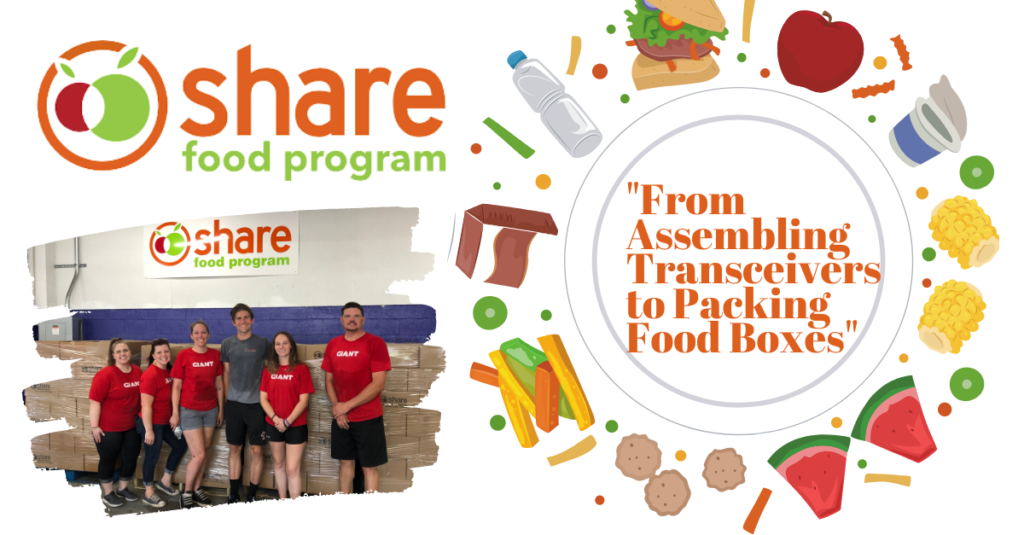 Lokale Wohltätigkeitsorganisation „Food Share“.