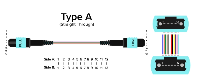 Type A-Fiber Polarity 